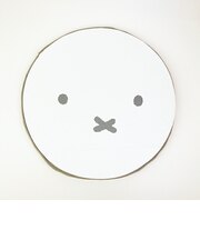 ミッフィー miffy カーシートクッション ホワイト カー用品