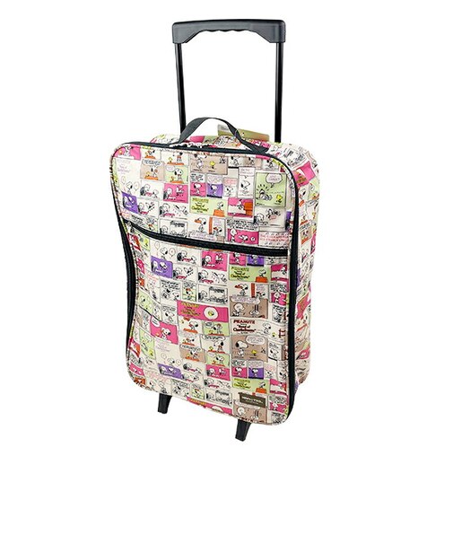 スヌーピー 折りたたみキャリーバッグ (コミックカラー) 旅行 SNOOPY