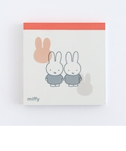 ミッフィー miffy メモパッド・スクエア (friend) 文具 日本製