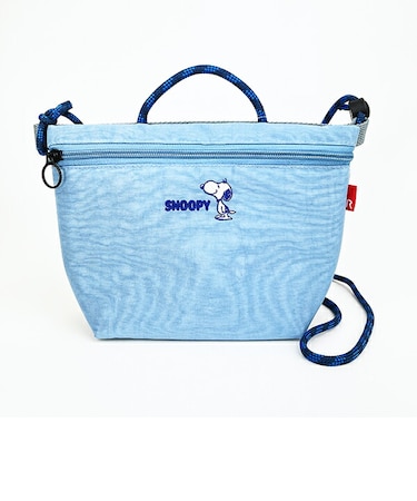 スヌーピー サコッシュ サックス ショルダーバッグ SNOOPY ROOTOTE ルートート コラボ