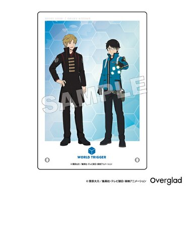 ワールドトリガー 三雲修&出水公平 アクリルパネル 自主練ver. 日本製 推し活