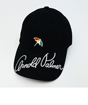 Arnold Palmer(アーノルドパーマー) つばロゴキャップ (ブラック) 帽子 アパレル