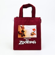 ディズニー ズートピア ランチバッグスクエア(M) レッド Disney