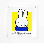 ミッフィー miffy 70th ミラー イエロー 鏡 日本製