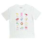 ドラえもん Tシャツ(L) ひみつ道具 ホワイト アパレル
