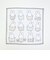 ミッフィー miffy いろいろミッフィー ミニタオル ハンカチ 日本製 西川