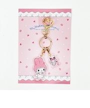 サンリオ マイメロディ50th&クロミ20th マイメロディ アニバーサリー 2連アクリルキーホルダー 日本製 Sanrio