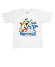 ポケットモンスター Tシャツ(140cm) 御三家集合 ホワイト キッズ ポケモン アパレル