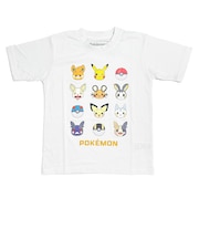ポケットモンスター Tシャツ(140cm) でんきタイプ ホワイト キッズ ポケモン アパレル