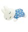ミッフィー miffy ブルーナ フラワードレス すやすやフレンド ぬいぐるみ(M)
