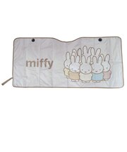 ミッフィー miffy お友達 パタパタサンシェード カー用品 日よけ