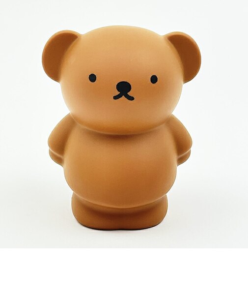 ミッフィー miffy ボリス マネーバンク (ブラウン) 貯金箱