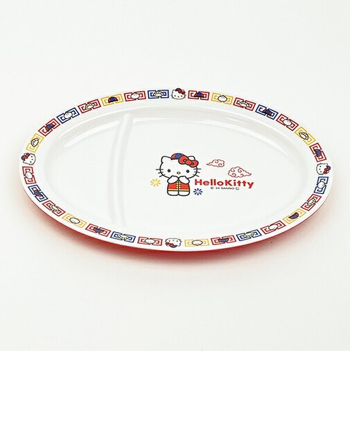 サンリオ ハローキティ メラミンギョーザ皿 お皿 食器 Sanrio