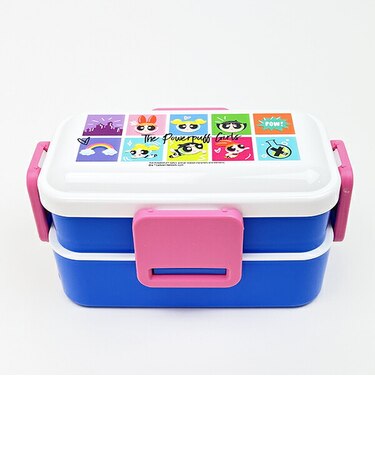 パワーパフガールズ 抗菌 食洗器対応 ふわっと弁当箱 2段 ランチ 日本製 パワパフ