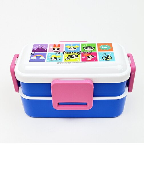パワーパフガールズ 抗菌 食洗器対応 ふわっと弁当箱 2段 ランチ 日本製 パワパフ