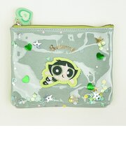 パワーパフガールズ バターカップ シャカシャカティッシュポーチ グリーン