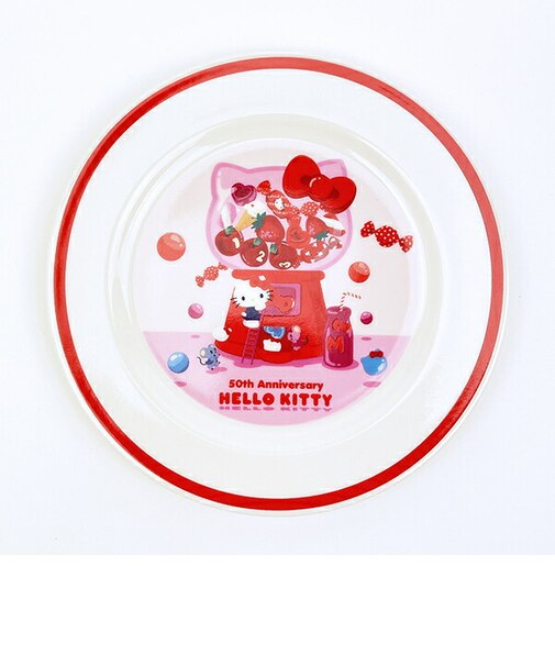 サンリオ ハローキティ 50th プレート 食器 日本製 Sanrio