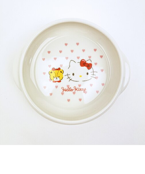 サンリオ ハローキティ すくいやすい食器UDボウル(M) ピンクハート キッズ 日本製 Sanrio