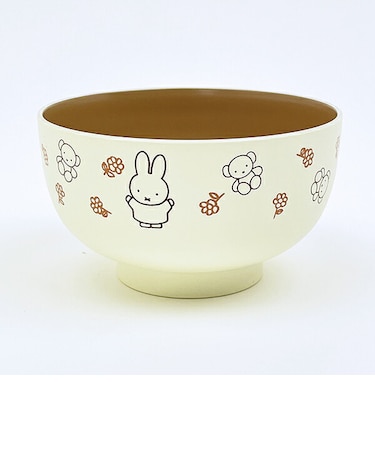 ミッフィー miffy &テディベア 塗汁椀 食器 日本製