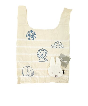 ミッフィー miffy ミッフィーと動物のお友達 エコバッグ