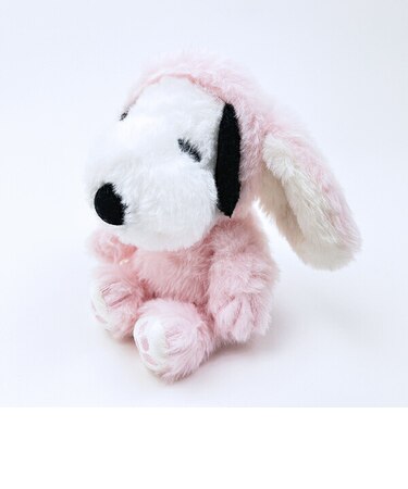 スヌーピー ロップイヤーバニー ぬいぐるみ(S) (ピンク) SNOOPY
