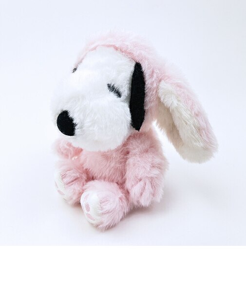 スヌーピー ロップイヤーバニー ぬいぐるみ(S) (ピンク) SNOOPY