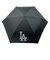 MLB(メジャーリーグ)  ドジャース 折りたたみ傘 ブラック 晴雨兼用