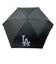 MLB(メジャーリーグ)  ドジャース 折りたたみ傘 ブラック 晴雨兼用