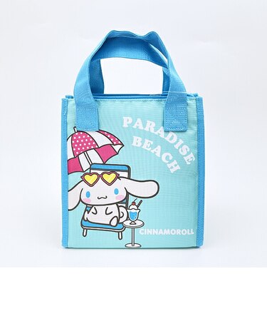 サンリオ 日焼け シナモロール 三角マチ保冷バッグ ランチ シナモン Sanrio