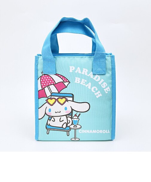 サンリオ 日焼け シナモロール 三角マチ保冷バッグ ランチ シナモン Sanrio