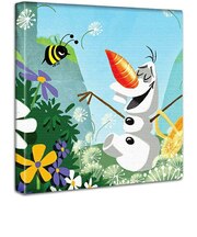 ディズニー アナと雪の女王 オラフ アナ オラフ アートパネル インテリア Disney  日本製(PWD)(PWD)