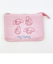 サンリオ マイメロディ フェイス 3ポケットポーチ Sanrio