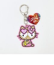 サンリオ 日焼け キティ キーリング ライトピンク キーホルダー Sanrio