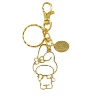 サンリオ マイメロディ ゴールドキーホルダーマイメロディ