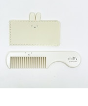 ミッフィー miffy ヘアコーム (アイボリー) くし フェイスシリーズ