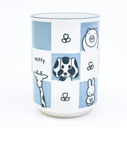 ミッフィー miffy どうぶつ 湯呑 ブルー コップ 食器 日本製