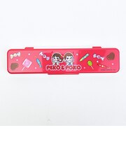 サンリオ ハローキティ × 不二家 ペコちゃん ポコちゃん 抗菌音の鳴らないコンビセット ランチ 日本製 Sanrio