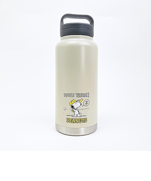 スヌーピー スクリューハンドルマグボトル(1000ml) ベースボール 水筒 ランチ SNOOPY