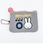 ミッフィー miffy パスケース (グレー) MIFFY&MUSICシリーズ