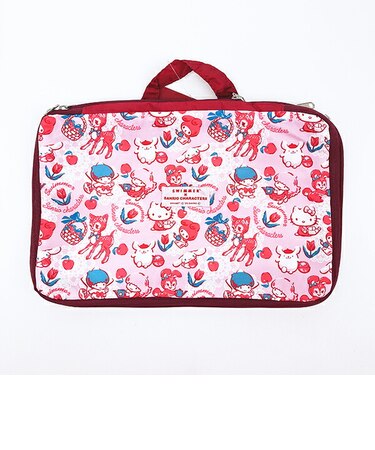 サンリオキャラクターズ × SWIMMER(スイマー) 圧縮トラベルポーチ (ピンク) 旅行 Sanrio