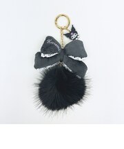 サンリオ クロミ リボンファーチャーム ブラック Sanrio