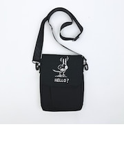 スヌーピー パスポートショルダーバッグ (ブラック) トラベル SNOOPY