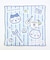 ちいかわ いろいろストライプ ミニタオル ハンカチ