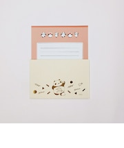パンダコパンダ 金箔レターセット (らくがき) 文具 日本製