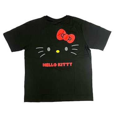 サンリオ ハローキティ 圧縮Tシャツ ブラック アパレル Sanrio