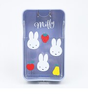 ミッフィー miffy マグネット式スイング 小物ポケット ランチ ブルー