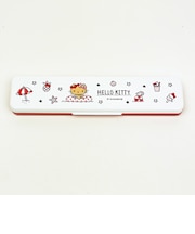 サンリオ 日焼け キティ 音の鳴らないコンビセット 箸＆スプーン ランチ 日本製 Sanrio