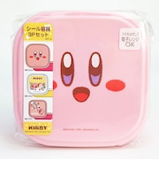 星のカービィ シール容器3Pセット ランチボックス