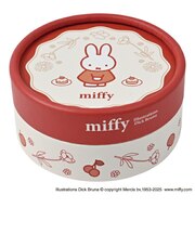 ミッフィー miffy 丸箱入りメモ チェリー 文具