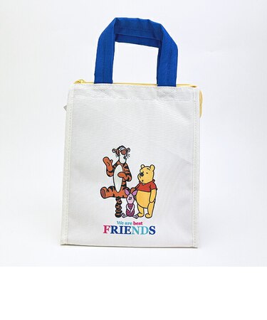 ディズニー くまのプーさん スクエアランチバッグ(M) POOH FUNNY FACES お弁当 Disney